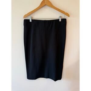 Eci New York Straight Pencil Mini Skirt Black Women's Size Large